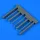 Quickboost Gloster Gladiator gun barrels for ICM - fegyvercsövek