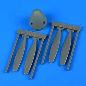   Quickboost P-51K/Mk.IV Mustang propeller for Tamiya - légcsavar