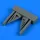 Quickboost F-4E/F/G RF-4E Phantom II vertical tail air inlet for Revell - függőleges vezérsík légbeömlője