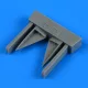 Quickboost RF-4C Phantom II vercital tail air inlet for REVELL - függőleges vezérsík légbeömlője