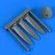 Quickboost Spitfire Mk.V rotol propeller for HOBBY BOSS - Rotol légcsavar