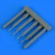 Quickboost OV-10 Bronco gun barrels - fegyvercsövek