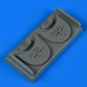 Quickboost P-40 Warhawk FOD covers - FOD-védőburkolatok