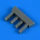 Quickboost Tornado IDS/GR.4 gun barrels ITALERI - fegyvercsövek