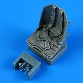   Quickboost Fw 190A/F/D seat with seatbelts - ülés biztonsági övekkel