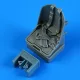 Quickboost Fw 190A/F/D seat with seatbelts - ülés biztonsági övekkel