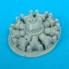Quickboost B-339 Buffalo engine für Tamiya Bausatz - motor