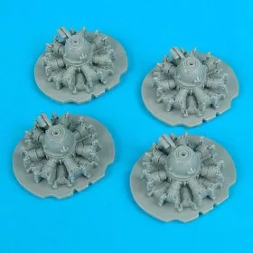   Quickboost B-24 Liberator engines für Revell Monogram Bausatz - motorok