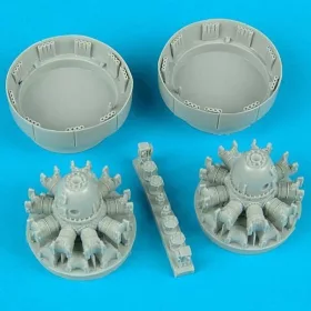  Quickboost A-26B/C engines für Revell Monogram Bausatz - motorok