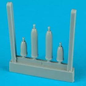   Quickboost Spitfire F Mk. 24 cannon barels für Airfix Bausatz - gépágyúcsövek