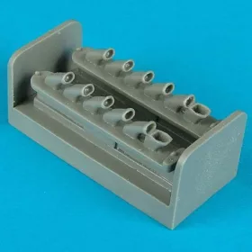   Quickboost IL-2 exhaust für Accurate Bausatz - kipufogócsonkok, Accurate Miniatures maketthez