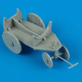   Quickboost German WWII support cart for external fuel tank – dioráma kellék makett