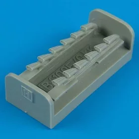   Quickboost Bf 109F exhaust für Hasegawa Bausatz - kipufogócsonkok
