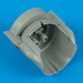   Quickboost Fw 190A-5/A-6 trop cowling with exhaust für Eduard Bausatz - trópusi motorburkolat és kipufogócsonkok