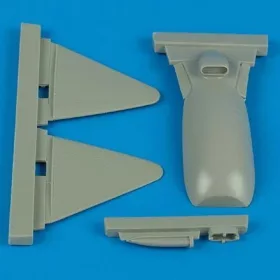   Quickboost Spitfire HF Mk. VII conversion set für Hasegawa Bausatz - átalakító készlet