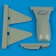 Quickboost Spitfire HF Mk. VII conversion set für Hasegawa Bausatz - átalakító készlet