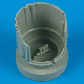   Quickboost Fw 190A-5 Cowling with exhaust für Eduard Bausatz - motorburkolat és kipufogócsonkok