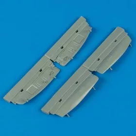   Quickboost Mosquito  undercarriage covers für Tamiya Bausatz - futóműajtók