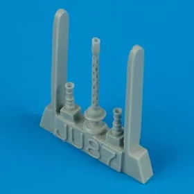   Quickboost Ju 87B-2 gun barrels für Hasegawa Bausatz - fegyvercsövek