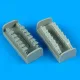 Quickboost Heinkel He 111H-4/H-6 exhaust für Revell Bausatz - kipufogócsonkok