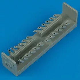   Quickboost Bf 110 C/D exhaust für Fujimi Bausatz - kipufogócsonkok