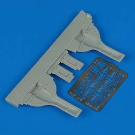   Quickboost F6F-3 Hellcat undercarriage covers für Eduard Bausatz - futóműajtók