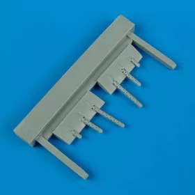   Quickboost F6F-3 Hellcat gun barrels - late für Eduard Bausatz - fegyvercsövek, késői változat