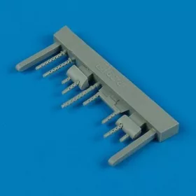   Quickboost P-39Q Airacobra gun barrels für Hasegawa Bausatz - fegyvercsövek