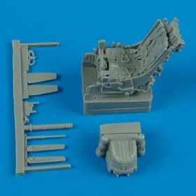   Quickboost Su-25 ejection seat with safety belts - katapultülés biztonsági övekkel