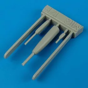   Quickboost MiG - 17F gun barrels for Hobby Boss kit - fegyvercsövek