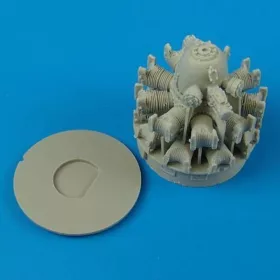 Quickboost F6F-5 Hellcat engine for Eduard kit - motor