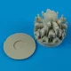 Quickboost F6F-5 Hellcat engine for Eduard kit - motor
