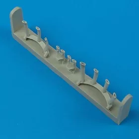   Quickboost A6M5a zero exhaust for Tamiya kit - kipufogócsonkok