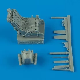   Quickboost MiG-29A ejection seat with safety belts - katapultülés biztonsági övekkel