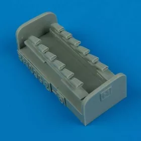   Quickboost Bf 109G-6 exhaust für Hasegawa Bausatz - kipufogócsonkok