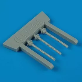   Quickboost He-111 gun barrels für Revell Bausatz - fegyvercsövek