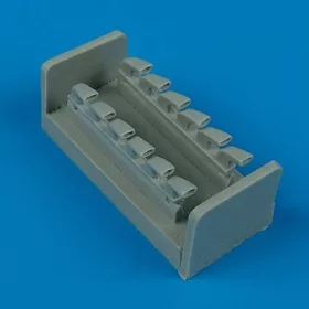   Quickboost Bf 109F exhaust für ICM  Bausatz - kipufogócsonkok