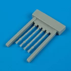   Quickboost Wellington gun barrels oval perforated für Trumpeter Bausatz - fegyvercsövek – ovális perforációval