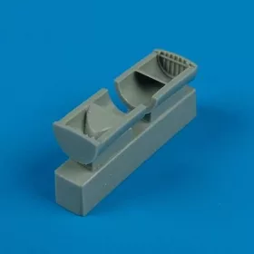   Quickboost P-47 Thunderbolt oil cooler exhaust for Tamiya - olajhűtő kiömlőnyílás