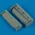 Quickboost Yak-1 flaps for Accurate - fékszárnyak, Accurate Miniatures maketthez