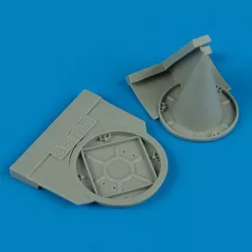   Quickboost Su-22M-4 exhaust & air intake covers for Eduard - kipufogó- és légbeömlő-takarók