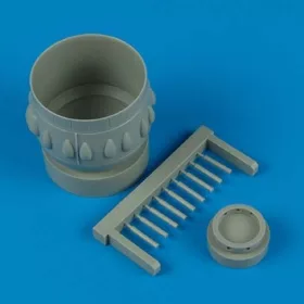   Quickboost Araro Ar 196 correct cowling for Italeri - korrekciós motorburkolatok