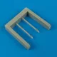 Quickboost MC.200 Saetta gun barrels for Italeri - fegyvercsövek