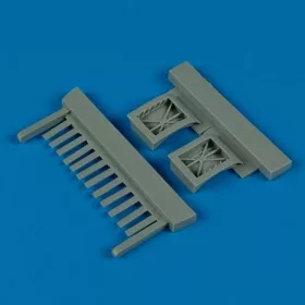   Quickboost F-5E Tiger II auxiliary intakes (AFV) - kiegészítő légbeömlők, AFV Club maketthez