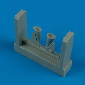   Quickboost MC.200 Saetta exhaust for Italeri - kipufogócsonkok