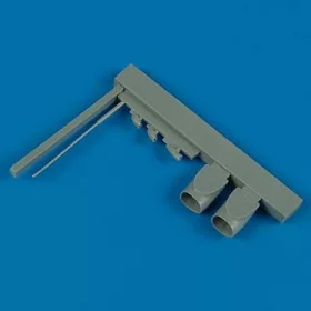   Quickboost Fw Ta 154 Air intakes & pitot tube (DRA) - légbeömlők