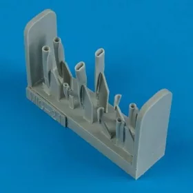   Quickboost MiG-21MF air scoops for Eduard - MiG-21MF – levegőbeömlő nyílások