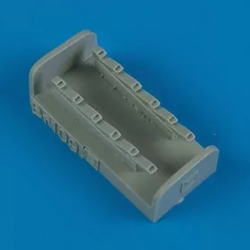 Quickboost Bf 109E exhaust for Airfix - kipufogócsonkok