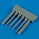Quickboost F7F-3N Tigercat gun barrels for Italeri - fegyvercsövek