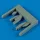 Quickboost Yak-38 Forger A air scoops for Hobby B. - levegőbeömlő nyílások, HobbyBoss maketthez